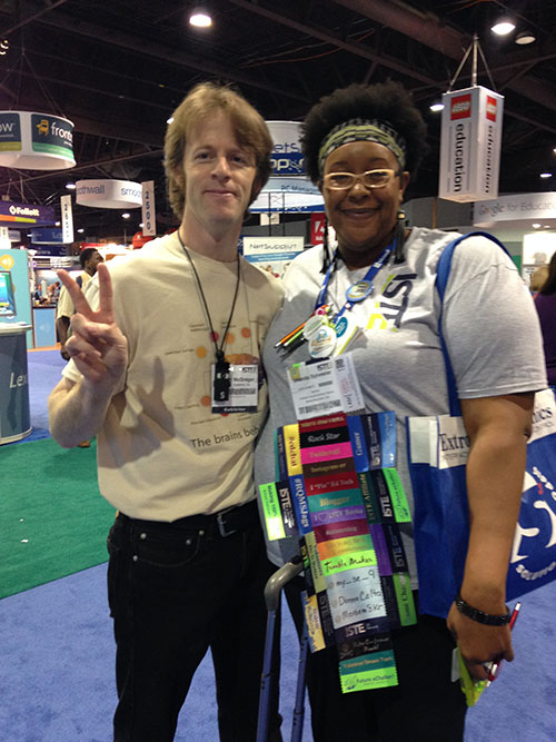 Getting Comfortable – A Nice Surprise at ISTE 2014